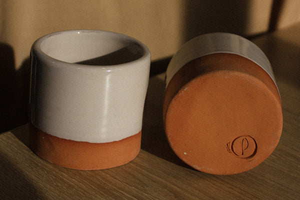 BLUSH AND TERRACOTTA MUG