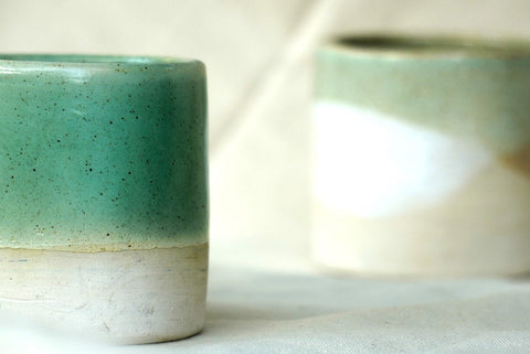 RUSTIC RANGE GREEN CUP